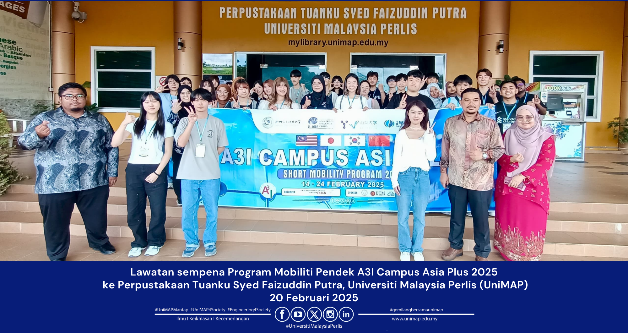 Lawatan sempena Program Mobiliti Pendek A3I Campus Asia Plus 2025